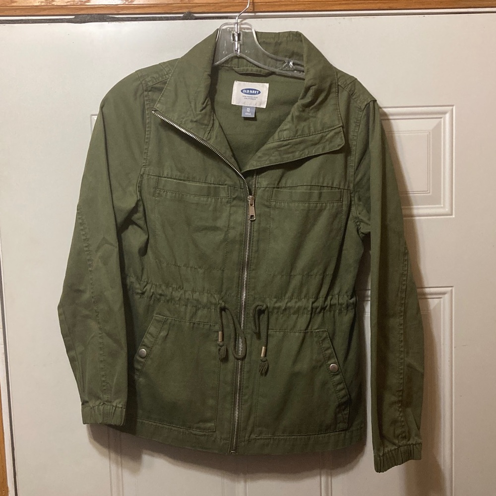 Old Navy Army Green Utility Jacket XS